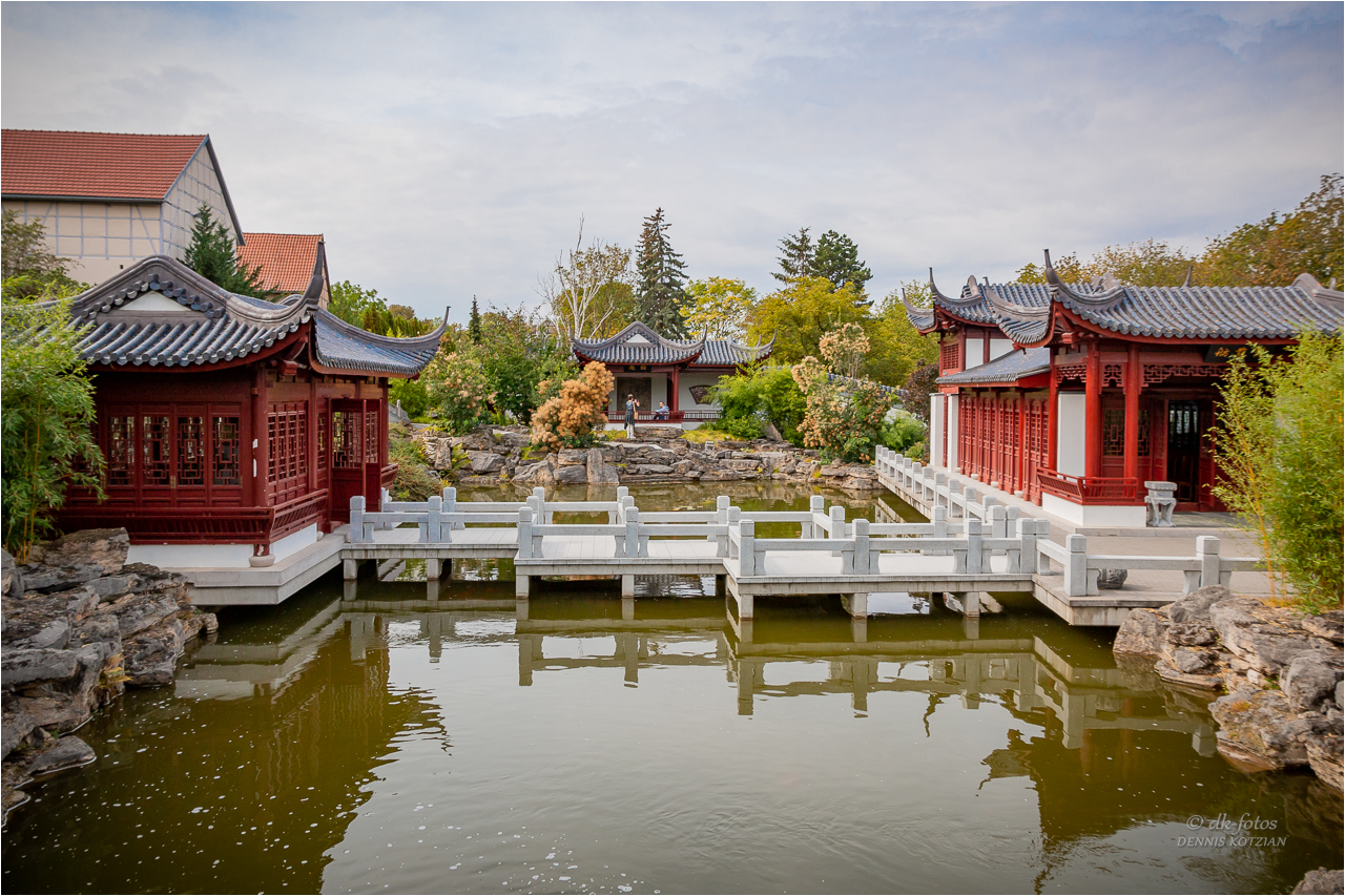 Chinesischer Garten In Weissensee Dk Fotos