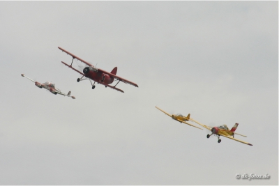 Let L-200A OK-OKZ, AN-2 D-FIJL, Zlin 526 F D-EZDS, PZL 106 AR Krug D-FOAB (DDR-TAB)