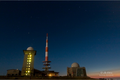 Brocken zur Blauen Stunde